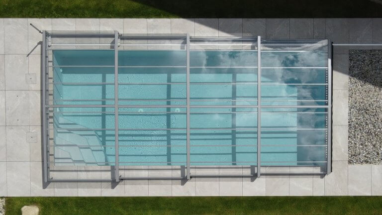 Überdachung Pool