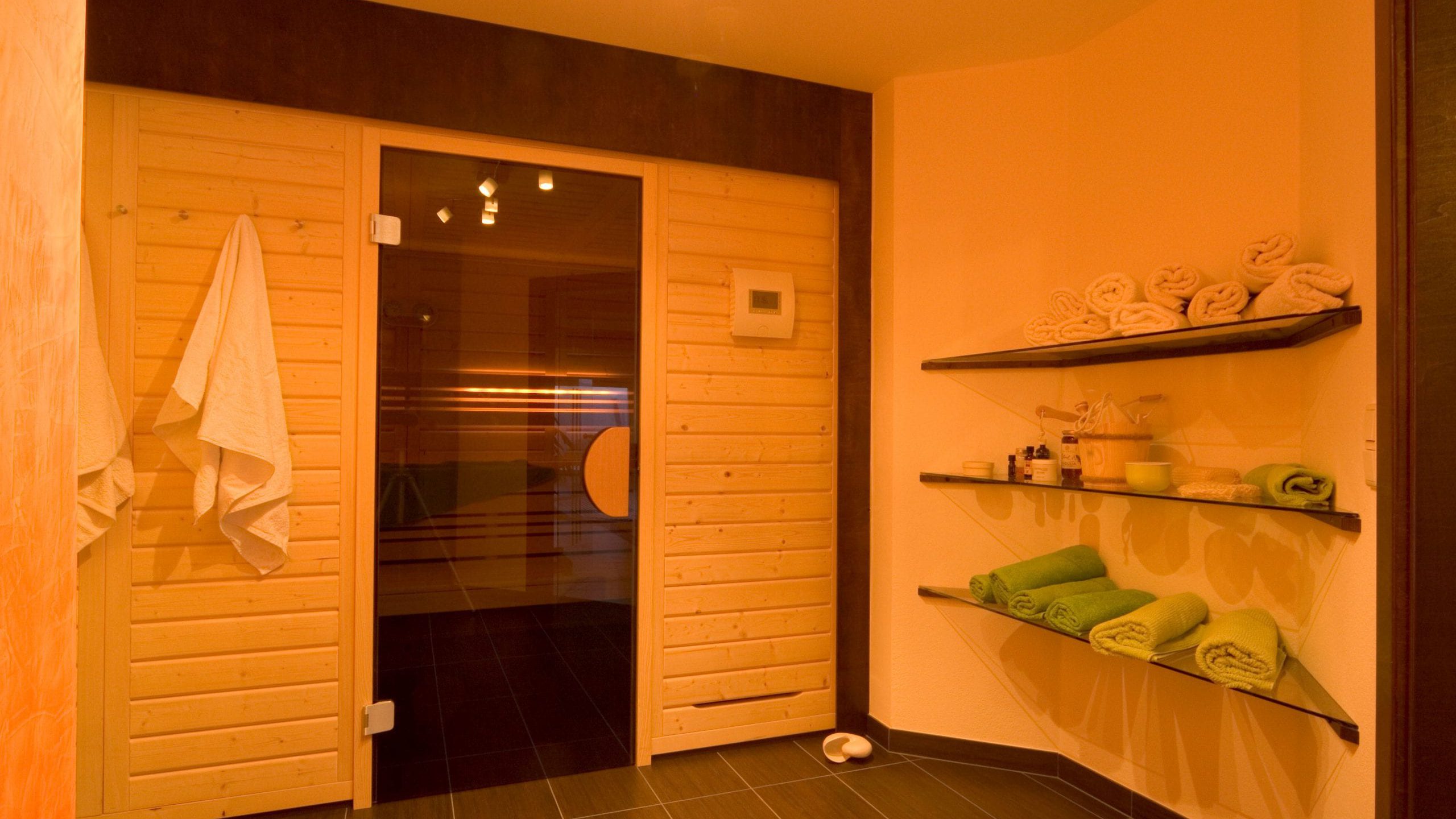 Vollholzsauna