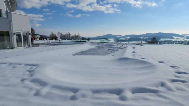 Sicherheitsnetz Winter