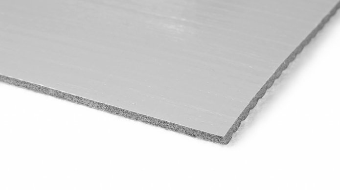Isolierabdeckung Isotherm grau
