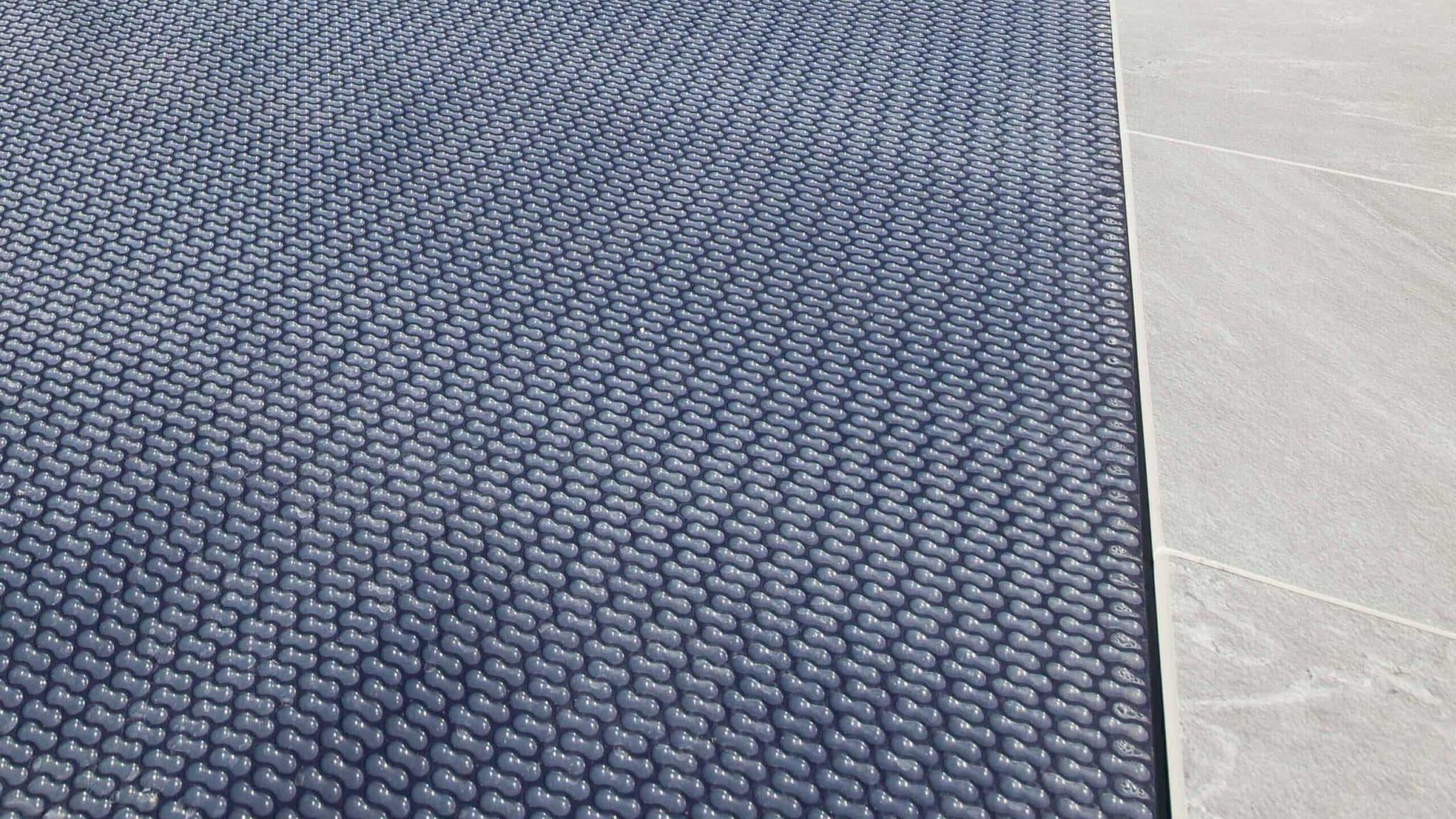 Solarabdeckung mitternachtsblau